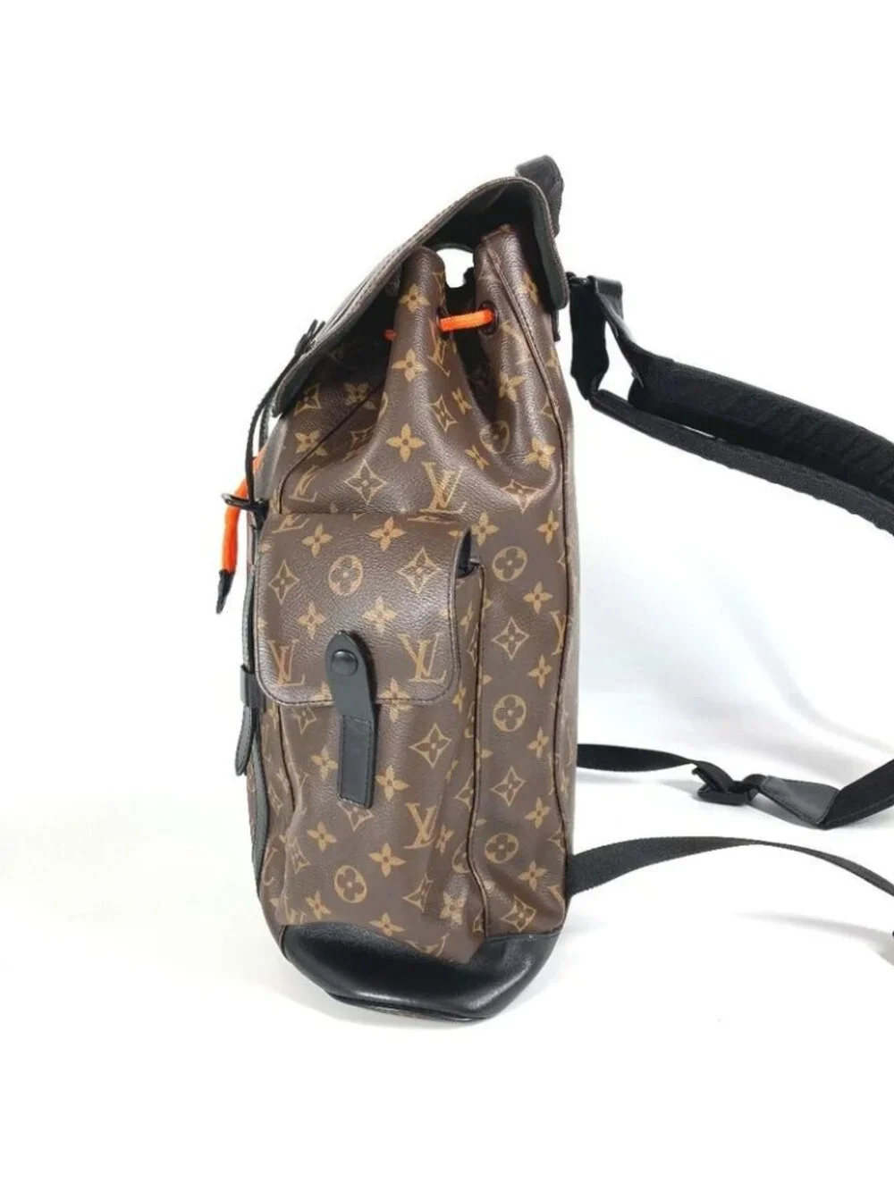 Louis Vuitton Backpack Christopher PM Canvas Brown - Picture 3 of 9